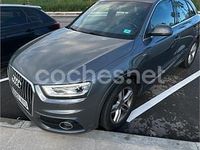 Usado Audi Q3 S-Line 140 CV (102 kW) 2014 Gris / plata SUV