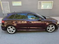 Usado Audi A3 S-line plus 184 CV (135 kW) 2016 Granate Berlina