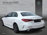 Usado Mercedes C200 AMG line 184 CV (135 kW) 2023 Blanco Berlina