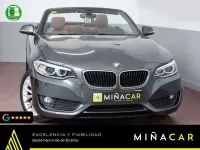 Usado BMW 220 184 CV (135 kW) 2017 Negro Descapotable