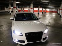 Usado Audi A4 S-Line 170 CV (125 kW) 2011 Blanco Berlina