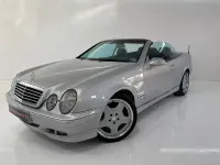 Usado Mercedes CLK230 Avantgarde 197 CV (144 kW) 2000 Gris / plata Descapotable