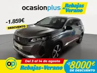 Usado Peugeot 5008 GT 130 CV (95 kW) 2022 Gris SUV