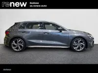 Usado Audi A3 Comfort 150 CV (110 kW) 2021 Gris Berlina