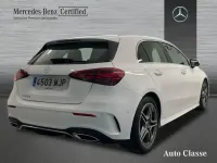 Usado Mercedes A200 AMG line 150 CV (110 kW) 2023 Blanco polar Berlina