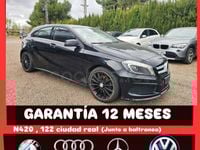 Usado Mercedes A200 AMG line 136 CV (100 kW) 2013 Negro Berlina