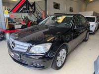 Usado Mercedes C200 136 CV (100 kW) 2010 Negro Berlina