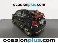 Usado Fiat 500 Lounge 69 CV (50 kW) 2016 Negro Descapotable