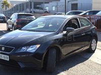 Usado Seat Leon CONNECT 110 CV (80 kW) 2015 Negro Berlina