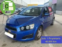 Usado Chevrolet Aveo LS 86 CV (63 kW) 2013 Azul Utilitario