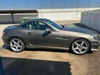 Usado Mercedes SLK200 184 CV (135 kW) 2011 Gris Descapotable
