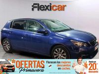 Usado Peugeot 308 Style 131 CV (96 kW) 2020 Azul Utilitario