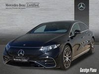 Usado Mercedes EQS450+ Edition 264 kW (360 CV) 2024 Negro obsidiana Berlina