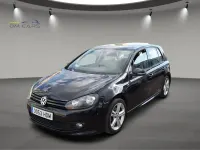 Usado VW Golf VI Sport 105 CV (77 kW) 2011 Negro Berlina