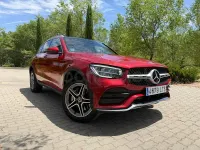 Usado Mercedes GLC300e 320 CV (235 kW) 2021 Rojo SUV