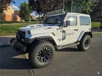 Usado Jeep Wrangler Sahara 270 CV (198 kW) 2018 Blanco SUV