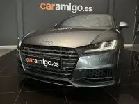 Usado Audi TTS Premium 310 CV (228 kW) 2016 Gris / plata Coupe