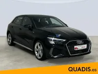 Usado Audi A3 S-Line 204 CV (150 kW) 2022 Negro Berlina