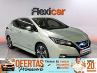 Usado Nissan Leaf Acenta 110 kW (150 CV) 2018 Azul Utilitario
