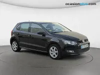 Begagnad VW Polo Advance 90 HK (66 kW) 2011 Svart Halvkombi