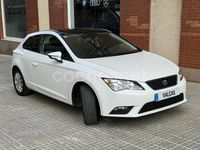 Usado Seat Leon CONNECT 110 CV (80 kW) 2016 Blanco Berlina