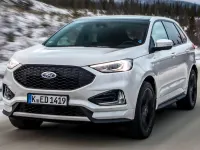 Begagnad Ford Edge ST-Line 209 HK (153 kW) 2018 Vit SUV