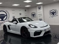 Usado Porsche 718 Spyder 420 CV (308 kW) 2020 Blanco Descapotable