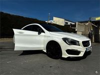 Usado Mercedes CLA220 AMG line 170 CV (125 kW) 2013 Blanco Berlina