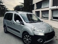 Usado Peugeot Partner Tepee Outdoor 92 CV (67 kW) 2013 Gris / plata Monovolumen