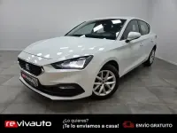 Usado Seat Leon Reference 115 CV (84 kW) 2021 Blanco Berlina