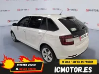 Usado Skoda Rapid 95 CV (69 kW) 2018 Blanco Utilitario