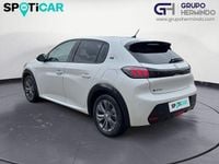 Usado Peugeot e-208 Allure 100 kW (136 CV) 2021 Blanco Utilitario
