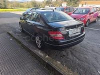 Usado Mercedes C220 Avantgarde 150 CV (110 kW) 2007 Negro Berlina