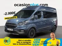 Usado Ford Transit Custom 130 CV (95 kW) 2022 Azul Familiar