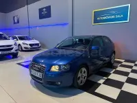 Usado Audi A3 Ambition 140 CV (102 kW) 2007 Azul Utilitario