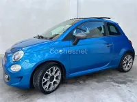 Usado Fiat 500 S 69 CV (50 kW) 2017 Azul Berlina