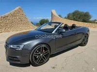 Usado Audi A5 Cabriolet S-Line 177 CV (130 kW) 2012 Gris / plata Descapotable