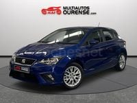 Usado Seat Ibiza Style 95 CV (69 kW) 2017 Azul Berlina