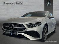 Usado Mercedes A250 AMG line 218 CV (160 kW) 2023 Gris Berlina