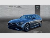 Usado Mercedes C200 AMG line 163 CV (119 kW) 2024 Gris selenita (metalizado) Familiar