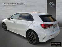Usado Mercedes A180 AMG line 116 CV (85 kW) 2021 Blanco Berlina