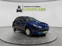 Usado Peugeot 206 Quiksilver 75 CV (55 kW) 2003 Azul Berlina