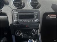 Usado Audi A3 Cabriolet Ambition 105 CV (77 kW) 2011 Gris / plata Descapotable