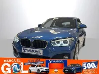 Usado BMW 118 150 CV (110 kW) 2018 Azul Utilitario