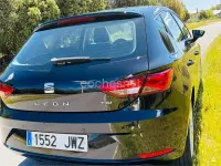 Usado Seat Leon CONNECT 110 CV (80 kW) 2017 Negro Berlina