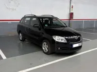 Usado Skoda Fabia Style 86 CV (63 kW) 2008 Negro Familiar