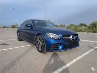 Usado Mercedes C200 160 CV (117 kW) 2020 Azul Berlina