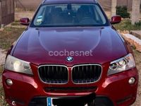 Usado BMW X3 177 CV (130 kW) 2011 Rojo SUV