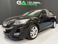Usado Mazda 3 Luxury 150 CV (110 kW) 2009 Negro Berlina
