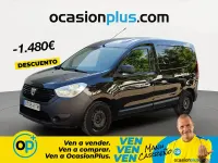 Usado Dacia Dokker Essentiel 98 CV (72 kW) 2019 Negro Monovolumen